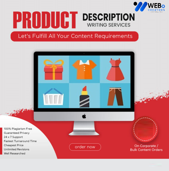 Product Description Writing Services | Best Digital Marketing Agency | Web Design in Kuala Lumpur for online stores