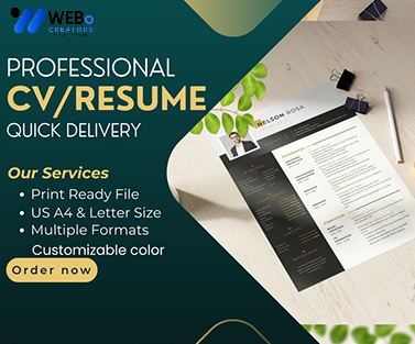 Elegant Resume Design Service, CV designs, CV writing in Kuala Lumpur For Gain Job