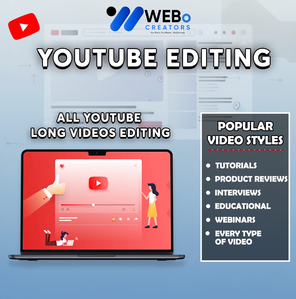 YouTube Video Editing Services at Affordable Cost - Hire Experienced YouTube Video Editors in Kuala Lumpur